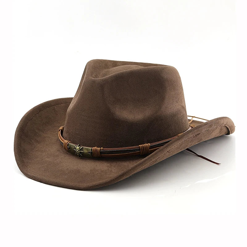 Semsket Cowboy-hatt