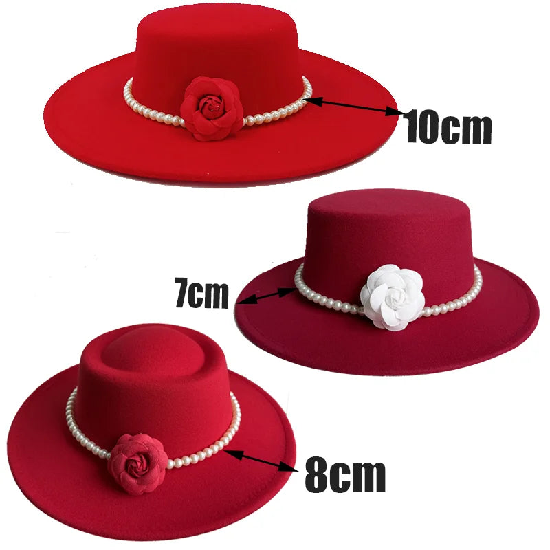 Fedora Filthatt med Bred Brem