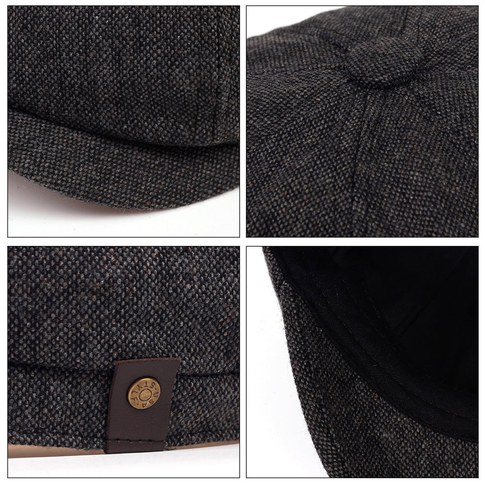 Tidløs Sixpence (Flat Cap)