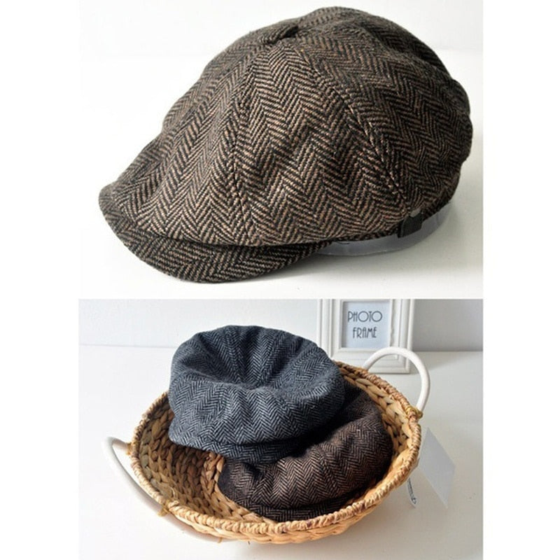 Tidløs Sixpence (Flat Cap)