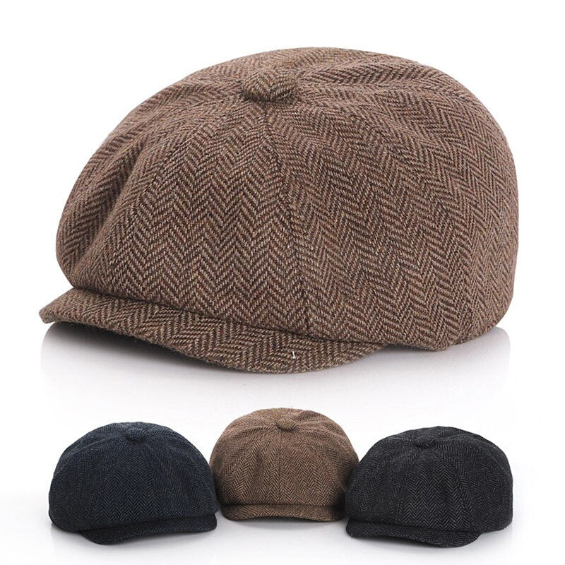 Tidløs Sixpence (Flat Cap)