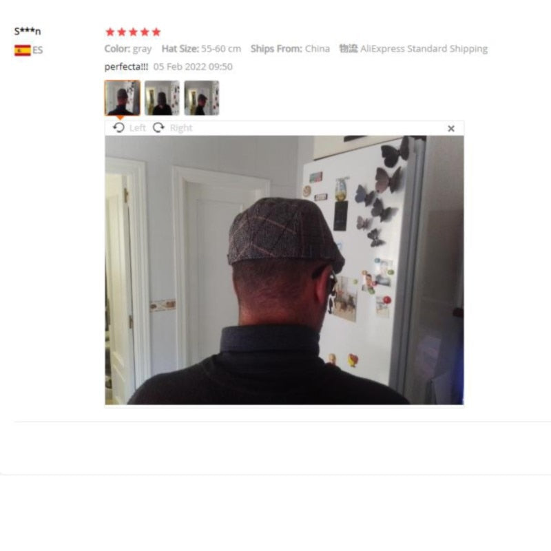 Tidløs Sixpence (Flat Cap)