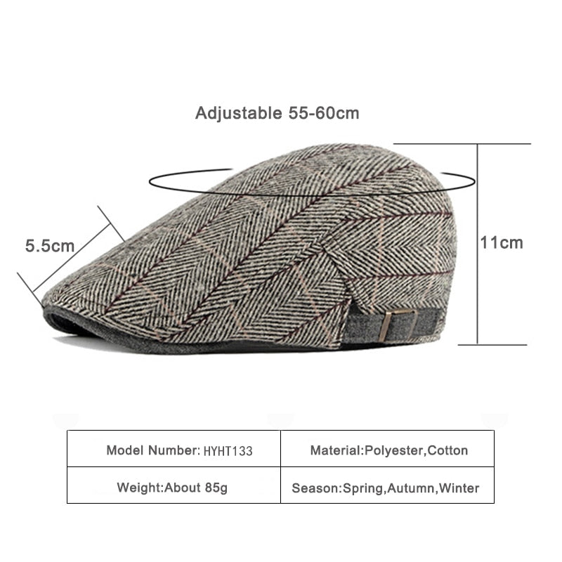Tidløs Sixpence (Flat Cap)
