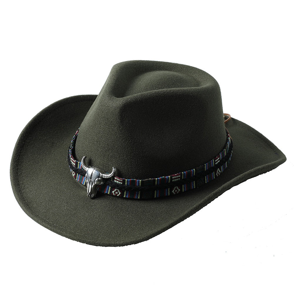 Cowboyhatt til herre