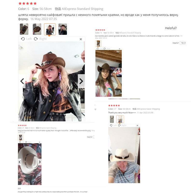 Premium Cowboyhatt
