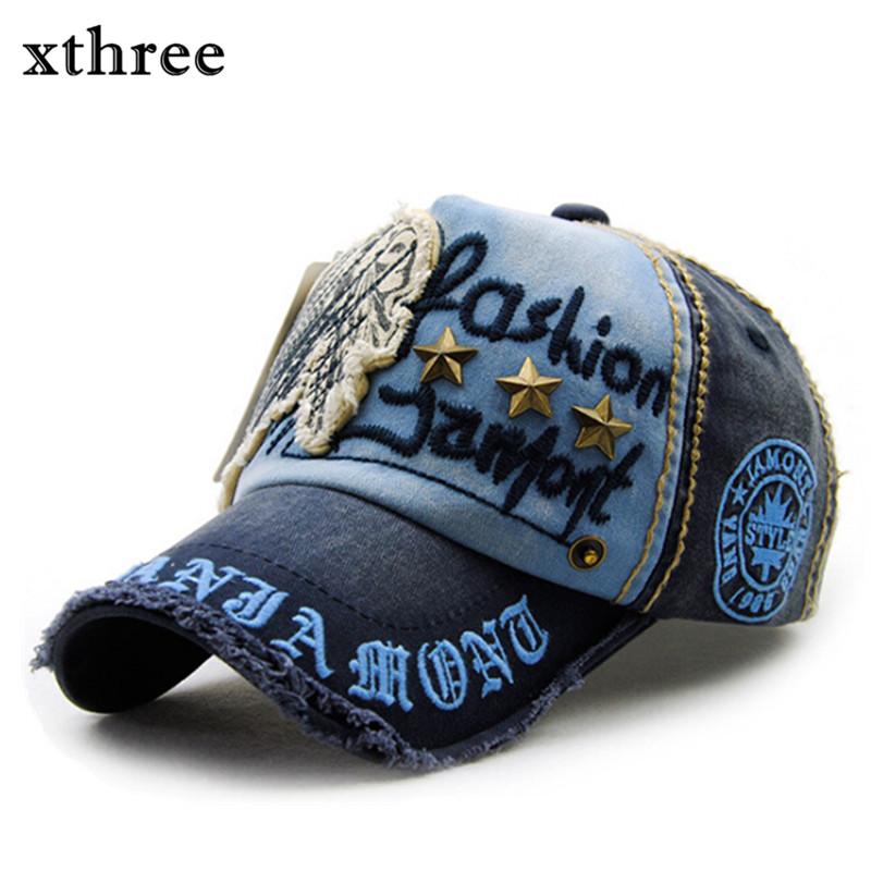 Baseball caps, Xthree - luebutikken.no