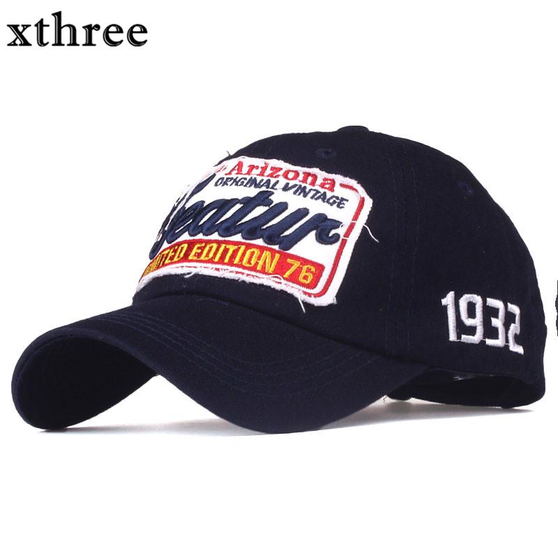 Baseball caps, Xthree - luebutikken.no