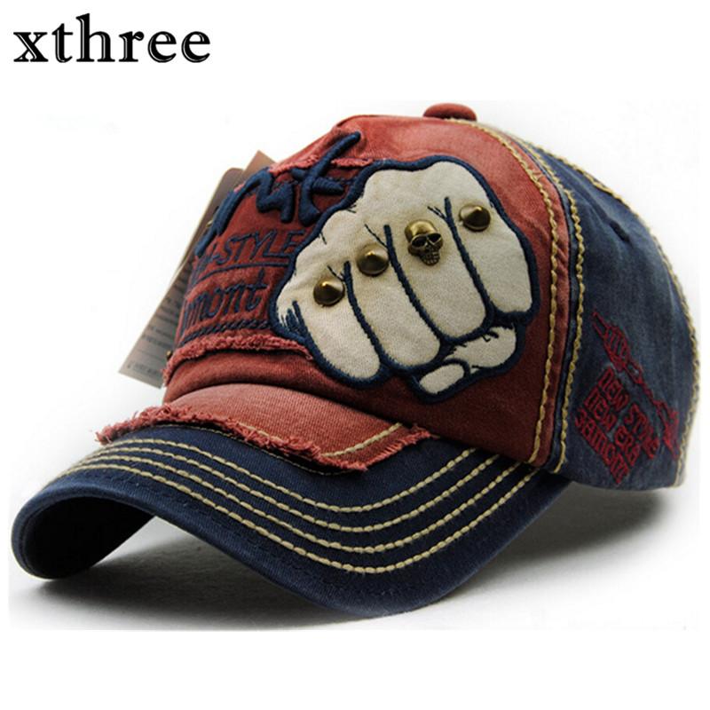 Baseball caps, Xthree - luebutikken.no